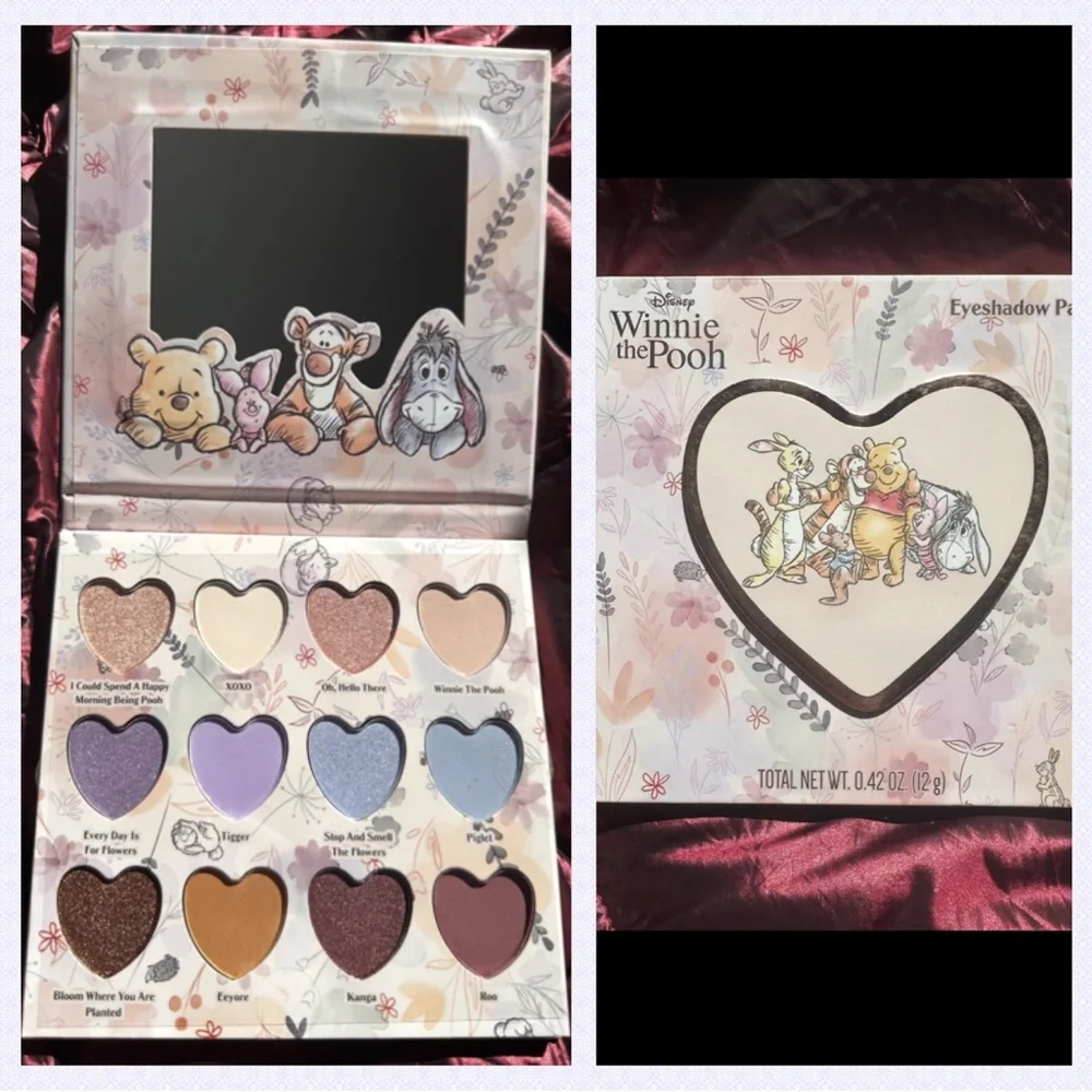 Disney Winnie-the-Pooh Heart Eyeshadow Palette